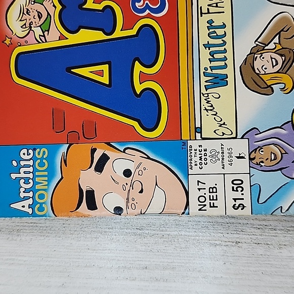 Vintage Archie's Christmas Stocking 1993 Archie & Friends 1995 comic books - Picture 7 of 9